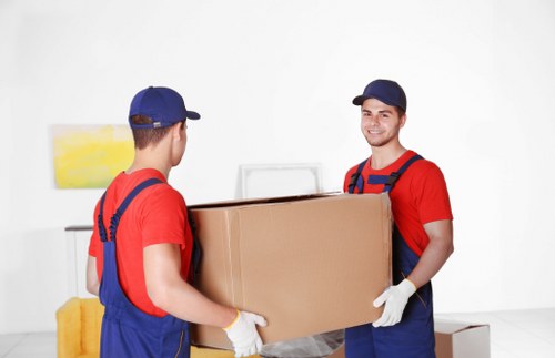 Man with van service helping with a local move in Shooters Hill