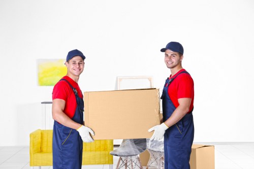 House removals service helping a family move in Shooters Hill