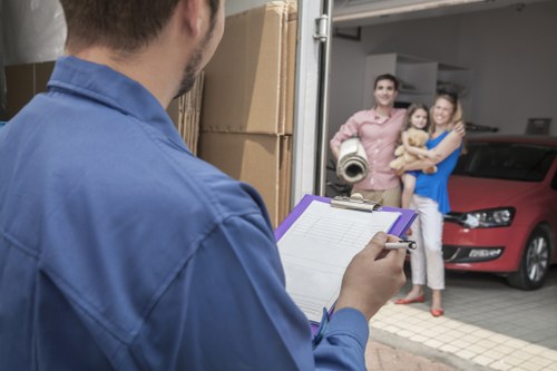 Commercial move planning in Shooters Hill with office equipment and furniture