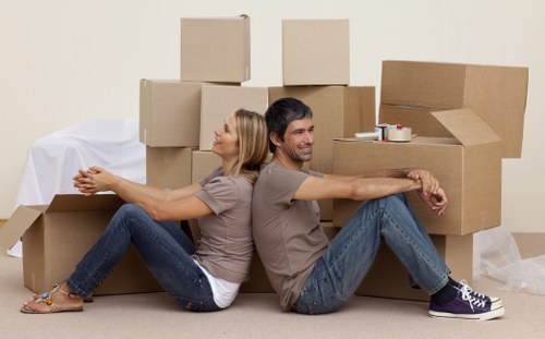 Removal team planning a house move in Shooters Hill